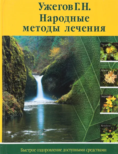 Обложка книги Народные методы лечения, Ужегов Г.Н.