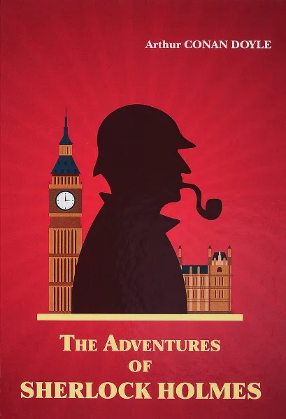 Обложка книги The Adventures of Sherlock Holmes, Arthur Conan Doyle