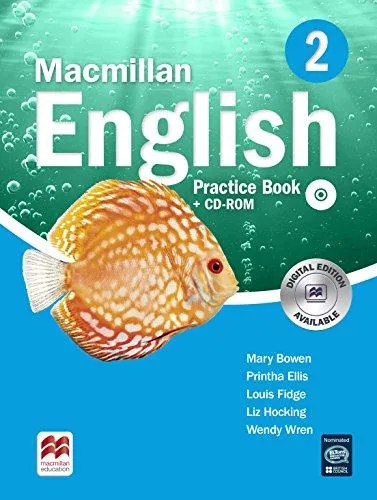 Обложка книги Macmillan English 2: Practice Book (+ CD-ROM), Mary Bowen, Printha Ellis, Louis Fidge, Liz Hocking, Wendy Wren