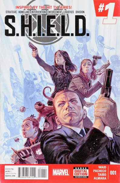 Обложка книги S.H.I.E.L.D. #1, February, 2015, Mark Waid