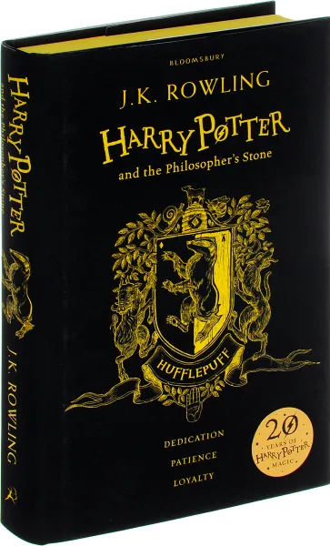 Обложка книги Harry Potter and the Philosopher's Stone: Hufflepuff Edition, J. K. Rowling