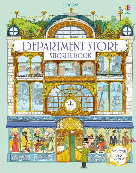 Обложка книги Department store sticker book, Minna Lacey