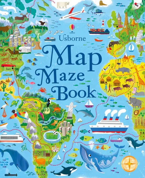 Обложка книги Map maze book, Sam Smith