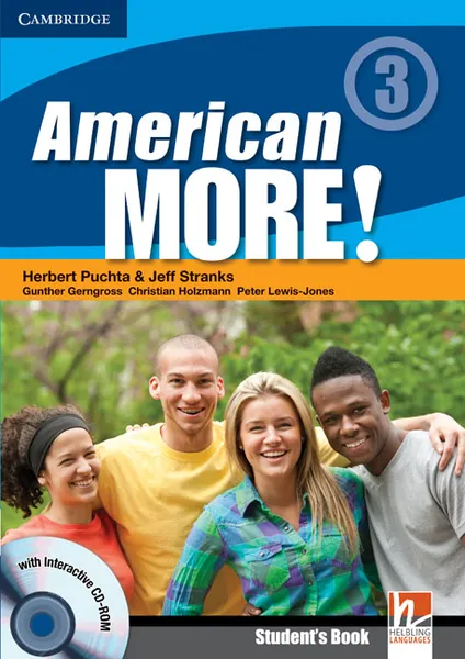 Обложка книги American More! Level 3: Student's Book (with CD-ROM), Herbert Puchta, Jeff Stranks
