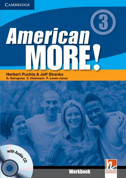 Обложка книги American More! Level 3: Workbook with (+ CD Audio), Herbert Puchta, Jeff Stranks