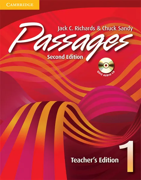 Обложка книги Passages Teacher's Edition 1 with Audio CD, Jack C. Richards, Chuck Sandy