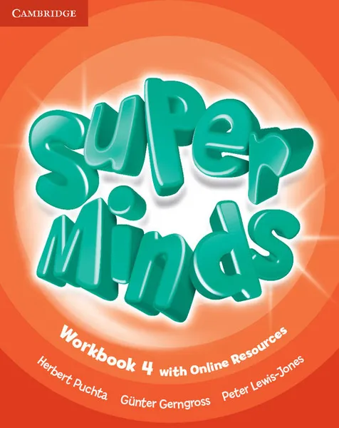 Обложка книги Super Minds Level 4 Workbook with Online Resources, Пучта Херберт, Гернгросс Гюнтер