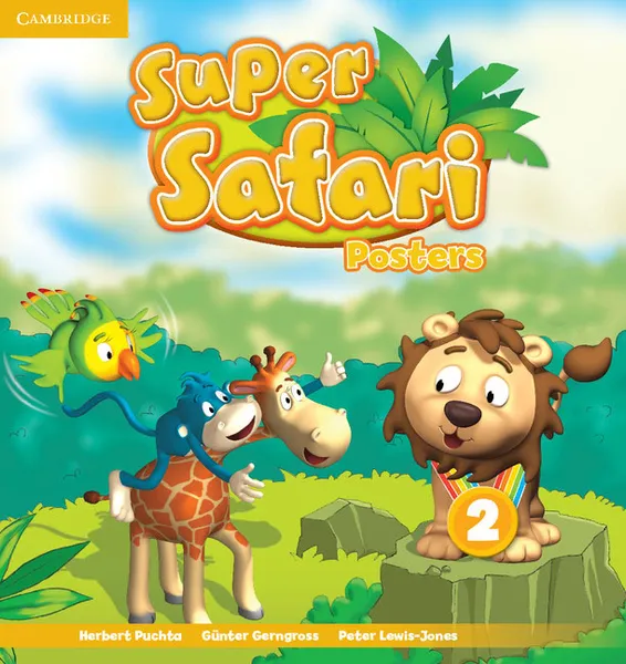 Обложка книги Super Safari Level 2 Posters (10), Herbert Puchta, Gunter Gerngross