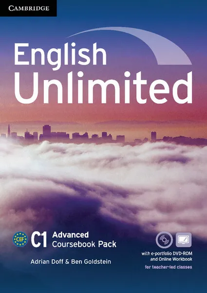 Обложка книги English Unlimited Advanced Coursebook with e-Portfolio and Online Workbook Pack, Adrian Doff, Ben Goldstein