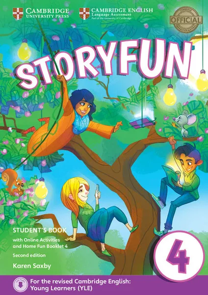 Обложка книги Storyfun for Movers: Level 4: Student's Book with Online Activities and Home Fun Booklet, Karen Saxby