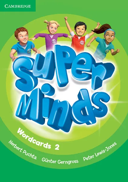 Обложка книги Super Minds Level 2 Wordcards (Pack of 81), Herbert Puchta, Gunter Gerngross, Peter Lewis-Jones