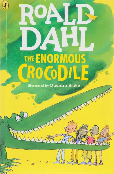 Обложка книги The Enormous Crocodile, Roald Dahl