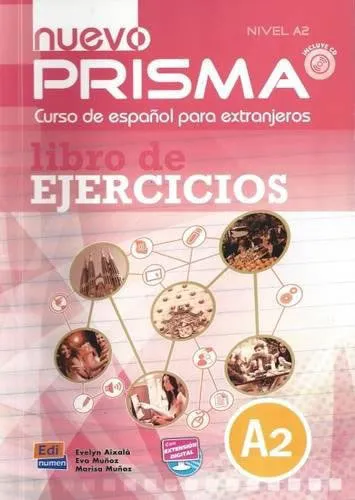 Обложка книги Nuevo Prisma: A2: Libro de ejercicios (+ CD), Evelyn Aixala, Marisa Munoz