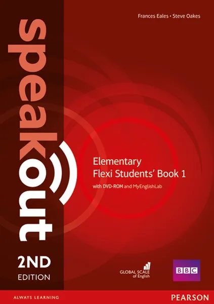 Обложка книги Speakout Elementary Flexi Students' Book 1 with MyEnglishLab Pack (+ DVD-ROM), Frances Eales, Steve Oakes