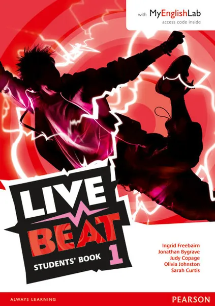 Обложка книги Live Beat 1 Students' Book & MyEnglishLab Pack, Curtis Sarah