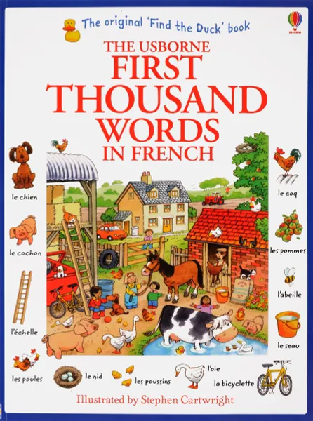 Обложка книги First Thousand Words in French, Heather Amery