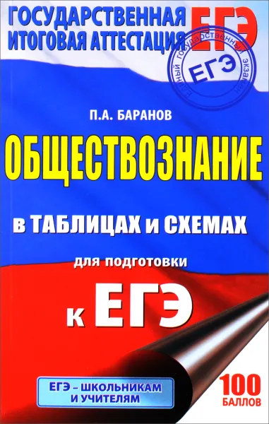 Обложка книги Обществознание в таблицах и схемах. 10-11 классы, П. А. Баранов