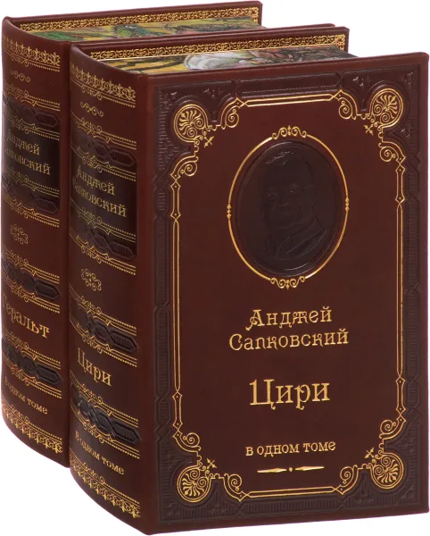 Обложка книги Геральт. Цири. Комплект в 2 томах (подарочное издание), Анджей Сапковский