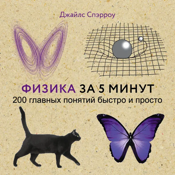 Обложка книги Физика за 5 минут, Джайлс Спэрроу