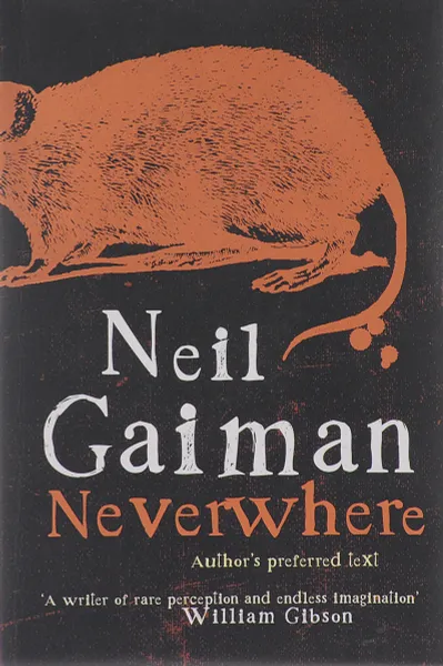 Обложка книги Neverwhere, Neil Gaiman