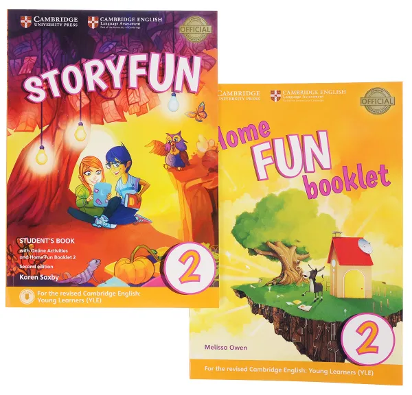 Обложка книги Storyfun for Starters Level 2 Student's Book. Home Fun Booklet 2 (комплект из 2 книг), Karen Saxby, Melissa Owen