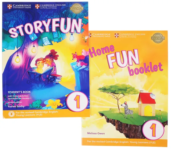 Обложка книги Storyfun for Starters Level 1 Student's Book. Home Fun Booklet 1 (комплект из 2 книг), Karen Saxby, Melissa Owen