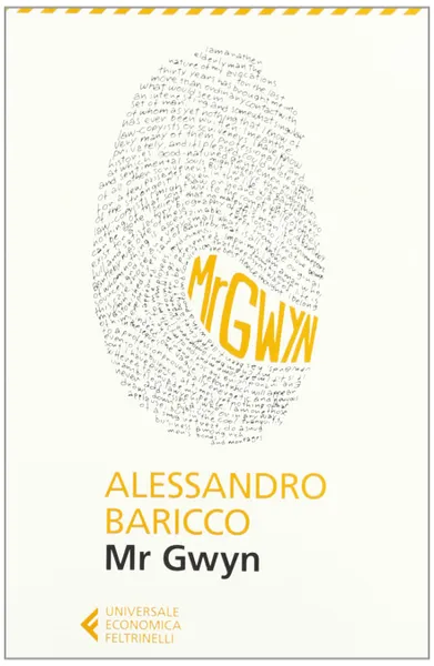 Обложка книги Mr Gwyn, Барикко Алессандро