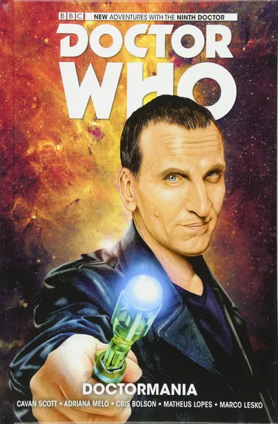 Обложка книги Doctor Who. The Ninth Doctor, Doctormania, Мело Эдриана, Scott Cavan