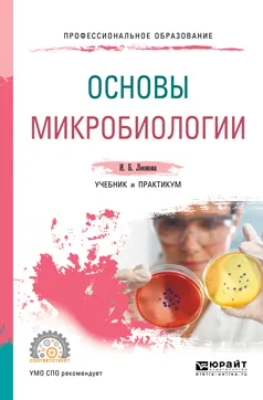 Обложка книги Основы микробиологии. Учебник и практикум для СПО, И. Б. Леонова