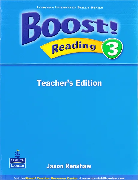 Обложка книги Boost! Level 3: Reading Teacher's Edition, Jason Renshaw