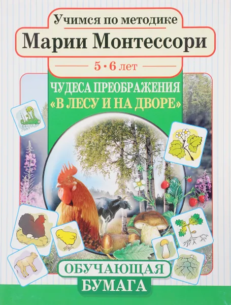 Обложка книги Учимся по методике Марии Монтессори 5-6 лет. Чудеса преображения 