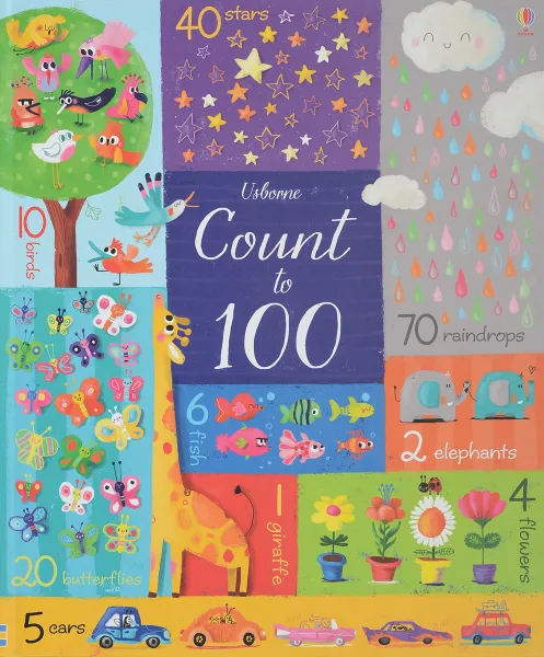 Обложка книги Count to 100, Felicity Brooks