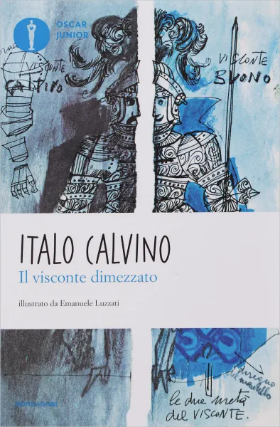 Обложка книги Il visconte dimezzato, Italo Calvino