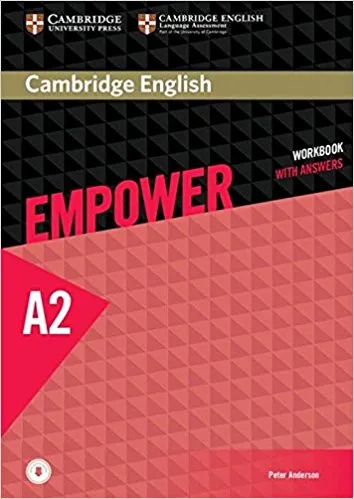 Обложка книги Cambridge English Empower A2: Workbook with Answers, Peter Anderson