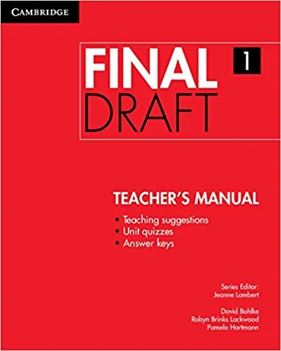 Обложка книги Final Draft Level 1 Teacher's Manual, David Bohlke, Robyn Brinks Lockwood, Pamela Hartmann, Jeanne Lambert