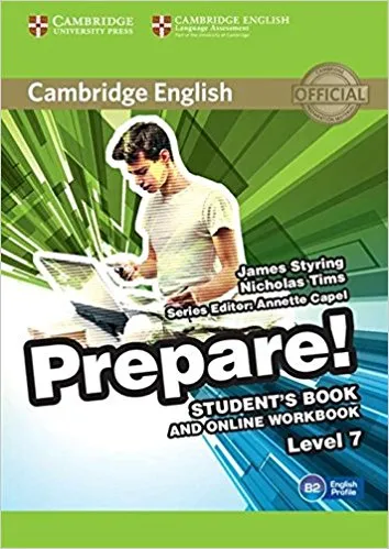 Обложка книги Cambridge English Prepare! 7 Student's Book with Online Workbook, James Styring, Nicholas Tims, David McKeegan, Annette Capel