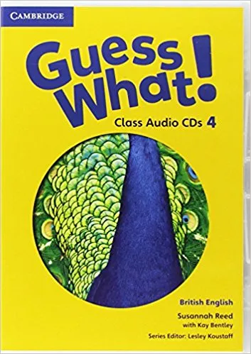 Обложка книги Guess What! 4 Class Audio CDs, Susannah Reed, Lesley Koustaff, Kay Bentley