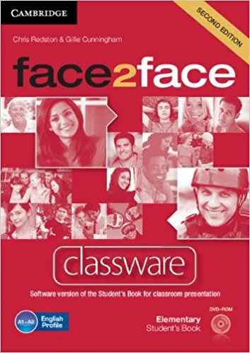 Обложка книги face2face Elementary Classware DVD-ROM (аудиокнига на DVD), Chris Redston, Gillie Cunningham