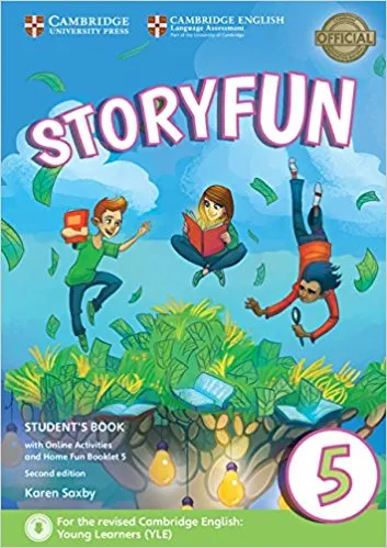 Обложка книги Storyfun 5: Student's Book with Online Activities with Home Fun booklet , Karen Saxby