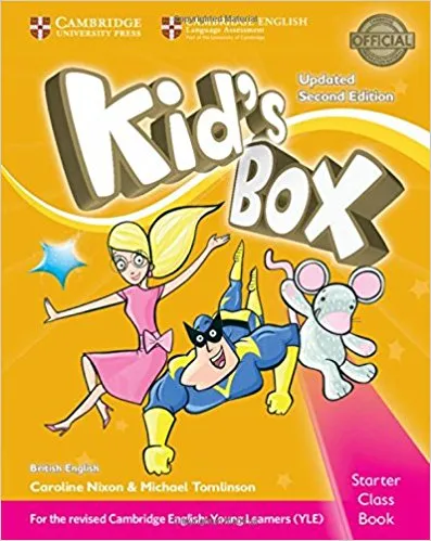Обложка книги Kid's Box Starter Class Book with CD-ROM British English, Caroline Nixon, Michael Tomlinson