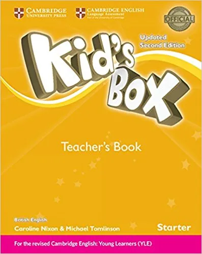 Обложка книги Kid's Box Starter: Teacher's Book: British English, Lucy Frino, Caroline Nixon, Michael Tomlinson