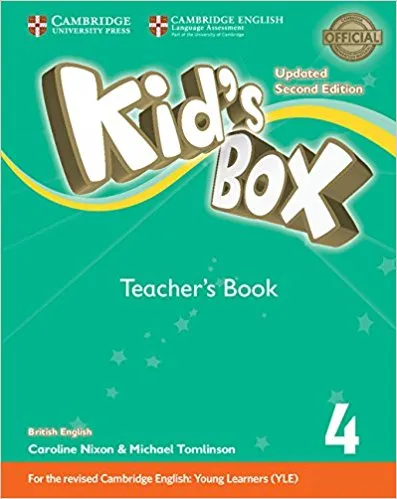Обложка книги Kid’s Box Updated 2 Edition Teacher's Book 4, Lucy Frino, Melanie Williams, Caroline Nixon, Michael Tomlinson