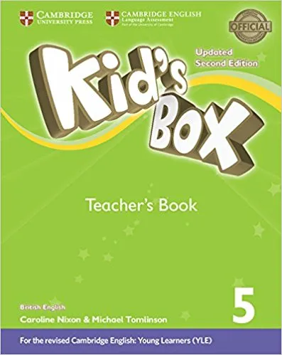 Обложка книги Kid’s Box Updated 2 Edition Teacher's Book 5, Lucy Frino, Melanie Williams, Caroline Nixon, Michael Tomlinson