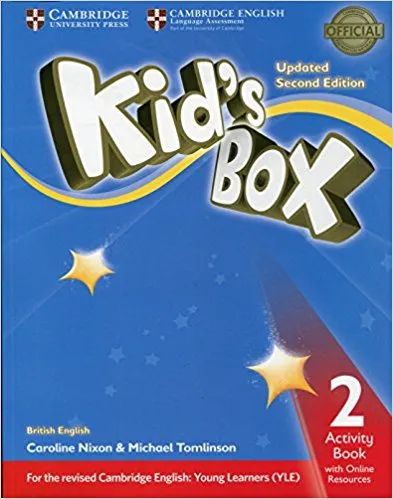 Обложка книги Kid’s Box 2: Activity Book with Online Resource, Caroline Nixon, Michael Tomlinson