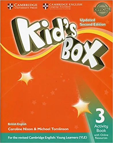 Обложка книги Kid’s Box Activity Book 3 with Online Resource, Nixon Caroline, Томлинсон Майкл