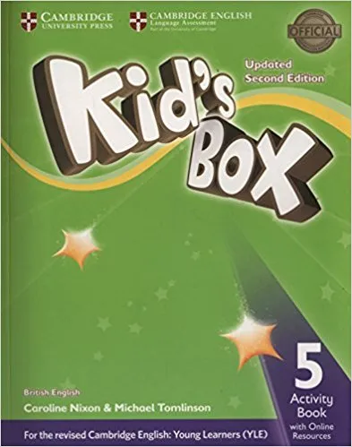 Обложка книги Kid’s Box Updated 2 Edition Activity Book 5 with Online Resource, Caroline Nixon, Michael Tomlinson