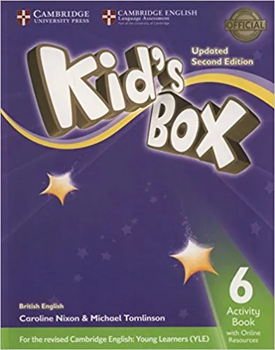 Обложка книги Kid’s Box 6: Activity Book with Online Resource, Caroline Nixon, Michael Tomlinson