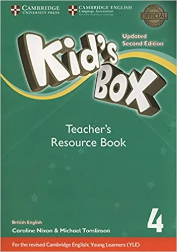 Обложка книги Kid’s Box Updated 2 Edition Teacher's Resource Book 4 with Online Audio, Kathryn Escribano, Caroline Nixon, Michael Tomlinson