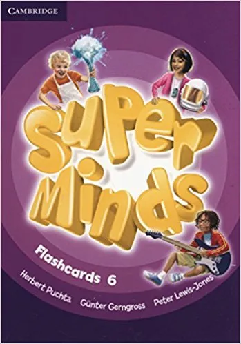 Обложка книги Super Minds Flashcards 6, Herbert Puchta, Günter Gerngross, Peter Lewis-Jones
