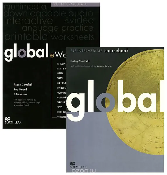 Обложка книги Global Pre-intermediate: Coursebook with eWorkbook Pack, Lindsay Clandfield